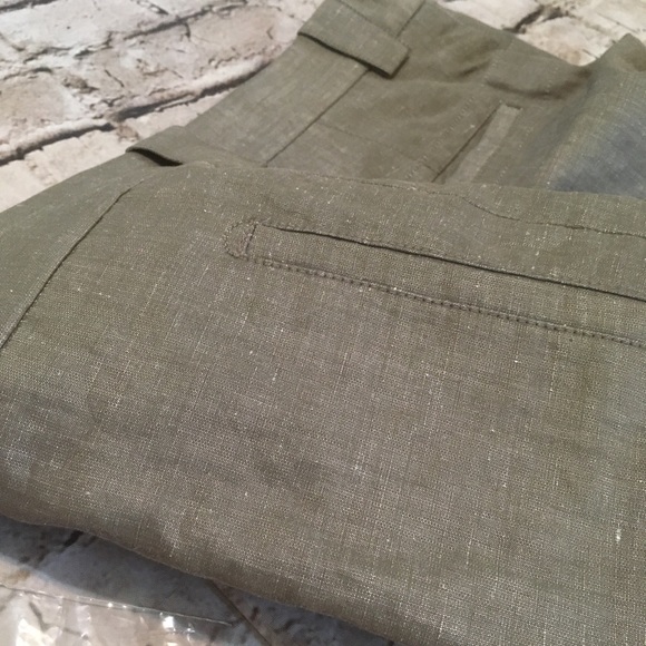 NWT YVES SAINT LAURENT linen/Cotton blend pants - Picture 16 of 16